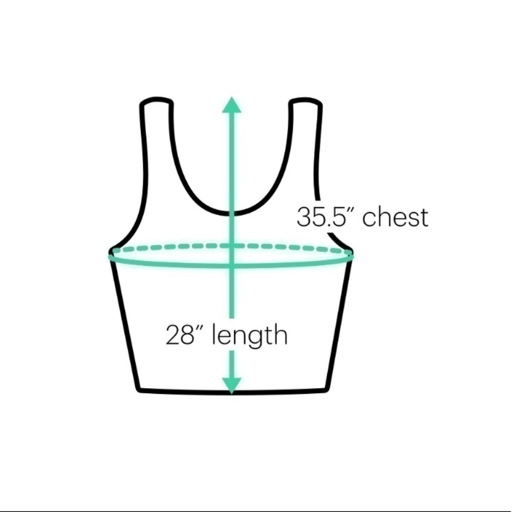 𝅺SOCIALITE embossed tank - Picture 4 of 4